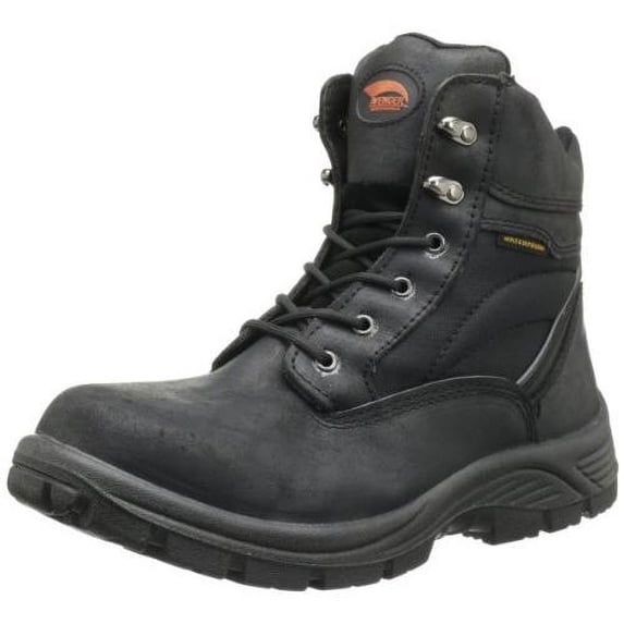 Avenger Work Boots Framer - Women's High Top Work Boots - Composite Toe - IC|EH|SR|PR - Brown/Black - Size: 5.5 - E - (Wide)