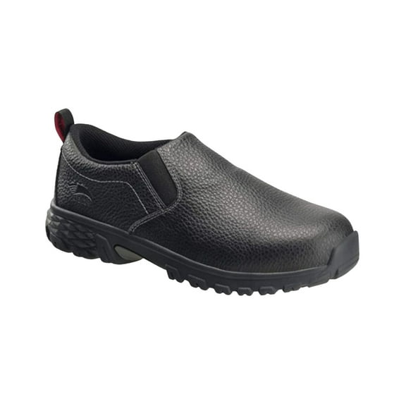 FSI FOOTWEAR SPECIALTIES INTERNATIONAL NAUTILUS Avenger Men's Flight Slip-On Aluminum Toe ESD Work Shoes Black  - A7001