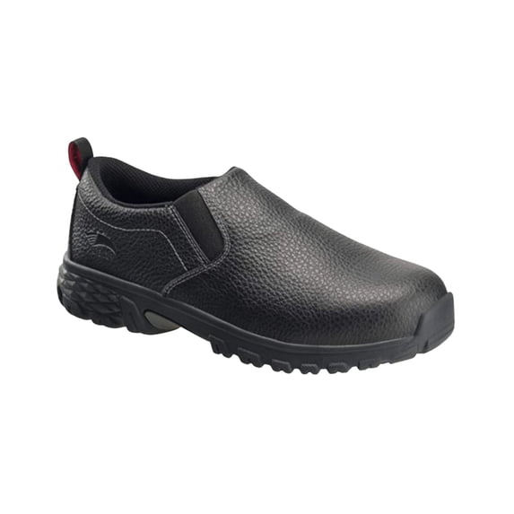 FSI FOOTWEAR SPECIALTIES INTERNATIONAL NAUTILUS Avenger Men's Flight Slip-On Aluminum Toe ESD Work Shoes Black - A7001