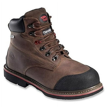 FSI FOOTWEAR SPECIALTIES INTERNATIONAL NAUTILUS Avenger Mens 6-inch Composite Toe Insulated Waterproof Work Boots Brown