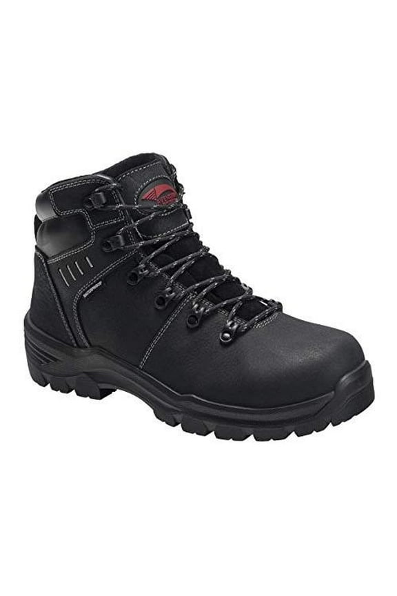 FSI FOOTWEAR SPECIALTIES INTERNATIONAL NAUTILUS Avenger Mens 6-inch Foundation Carbon Toe PR Waterproof Work Boots Black