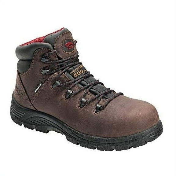 FSI FOOTWEAR SPECIALTIES INTERNATIONAL NAUTILUS Avenger Mens Brown Leather Comp Toe 7228 Framer 400G Work Boots