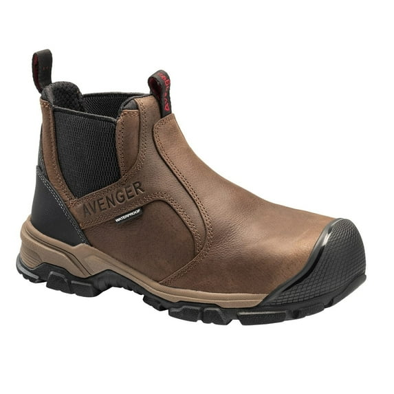 FSI FOOTWEAR SPECIALTIES INTERNATIONAL NAUTILUS Avenger Mens Ripsaw Romeo Alloy Toe EH PR Waterproof Work Boot Brown -