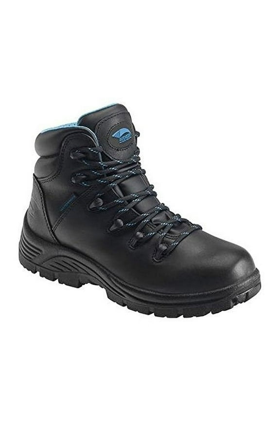 FSI FOOTWEAR SPECIALTIES INTERNATIONAL NAUTILUS Avenger Women's 6-inch Soft Toe Waterproof Work Boots Black - A7673