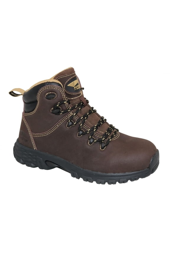FSI FOOTWEAR SPECIALTIES INTERNATIONAL NAUTILUS Avenger Womens 6" Flight Alloy Toe ESD Waterproof Work Boot Brown -