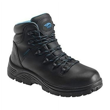 FSI FOOTWEAR SPECIALTIES INTERNATIONAL NAUTILUS Avenger Womens 6" Framer Soft Toe EH Waterproof Work Boots Black - A7673
