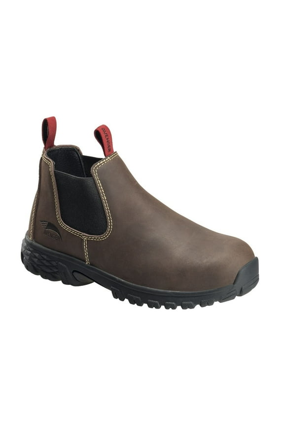 FSI FOOTWEAR SPECIALTIES INTERNATIONAL NAUTILUS Avenger Womens Flight Romeo Alloy Toe ESD Waterproof Work Boots Brown -