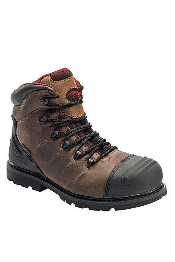 Foundation - Men's Boots - Carbon Nano-Fiber Toe - IC|EH|SR|PR - Brown/Black - Size: 7 - E - (Wide)