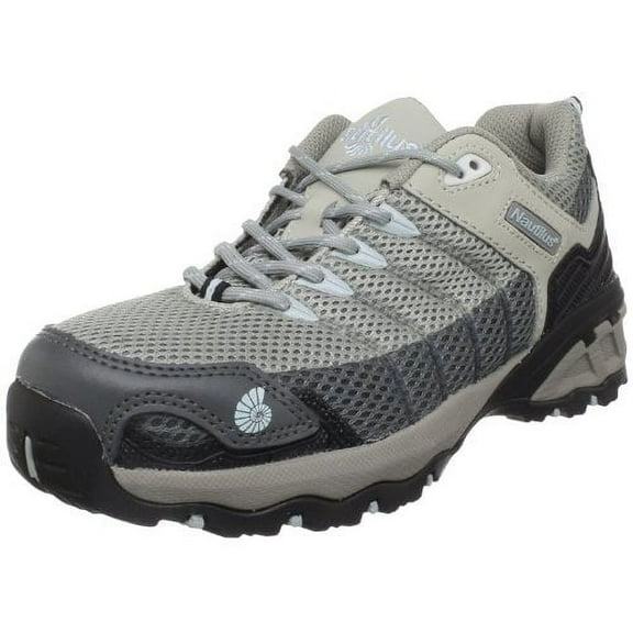 FSI FOOTWEAR SPECIALTIES INTERNATIONAL NAUTILUS Nautilus Footwear Women's 1751 EH Shoe  GREY/CHARCOAL/BLACK