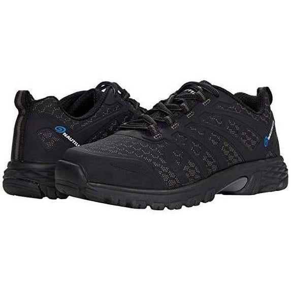 FSI FOOTWEAR SPECIALTIES INTERNATIONAL NAUTILUS Nautilus Safety Footwear Men's Stratus Soft Toe ESD Athletic Work Shoe Black - N4611