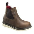 thumbnail image 1 of FSI Footwear Mens Brown Wedge Chelsea Waterproof Work Boots A7510 Soft Toe, 1 of 2