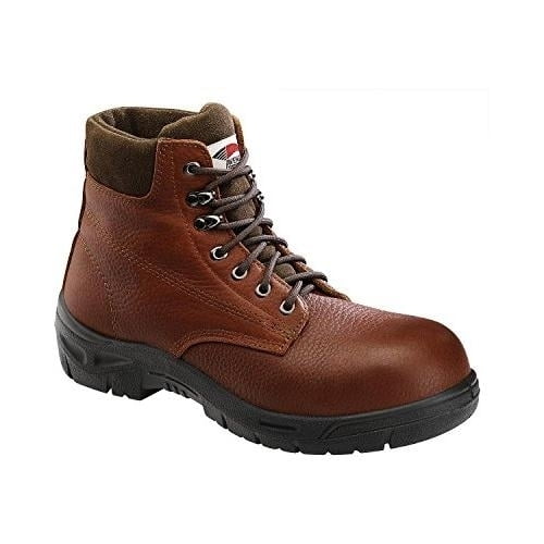 FSI Nautilus Avenger Mens 6-Inch Steel Toe Work Boot Brown A7211 Extra Wide