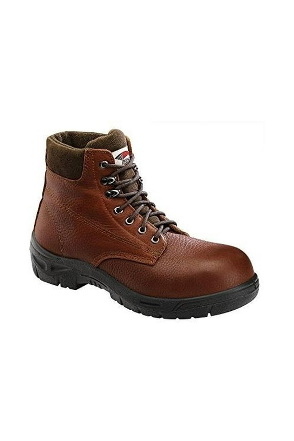 FSI Nautilus Avenger Mens 6-Inch Steel Toe Work Boot Brown A7211 Extra Wide