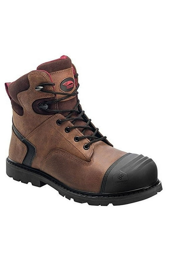 FSI Nautilus Avenger Mens 8-inch Brown Composite Toe Work Boots A7542