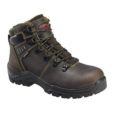 FSI Nautilus Avenger Mens Brown 6-inch Waterproof Composite Toe Boots A7401