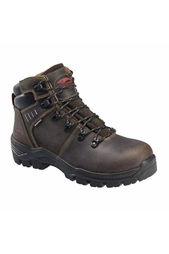 FSI Nautilus Avenger Mens Brown 6-inch Waterproof Composite Toe Boots A7401