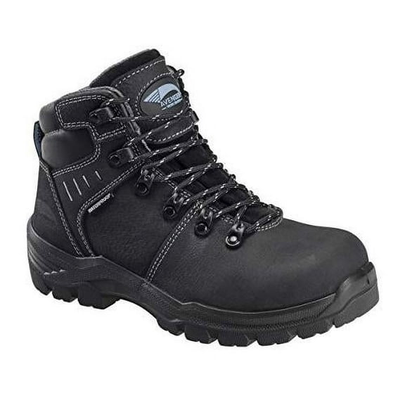 FSI Nautilus Avenger Womens 6-inch Waterproof Composite Toe Work Boots Black A7450