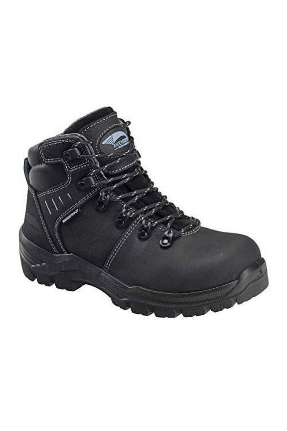FSI Nautilus Avenger Womens 6-inch Waterproof Composite Toe Work Boots Black A7450