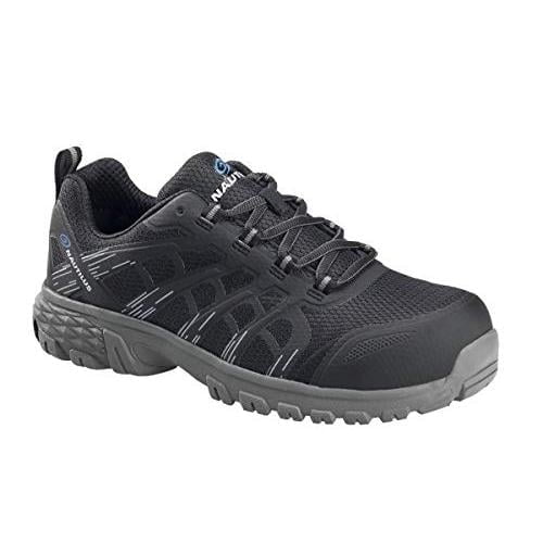 FSI Nautilus Stratus Mens Safety Work Shoe Composite Toe Black Lightweight Comfort