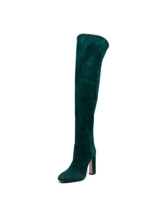 Womens Over the Knee Boots in Womens Boots | Green - Walmart.com