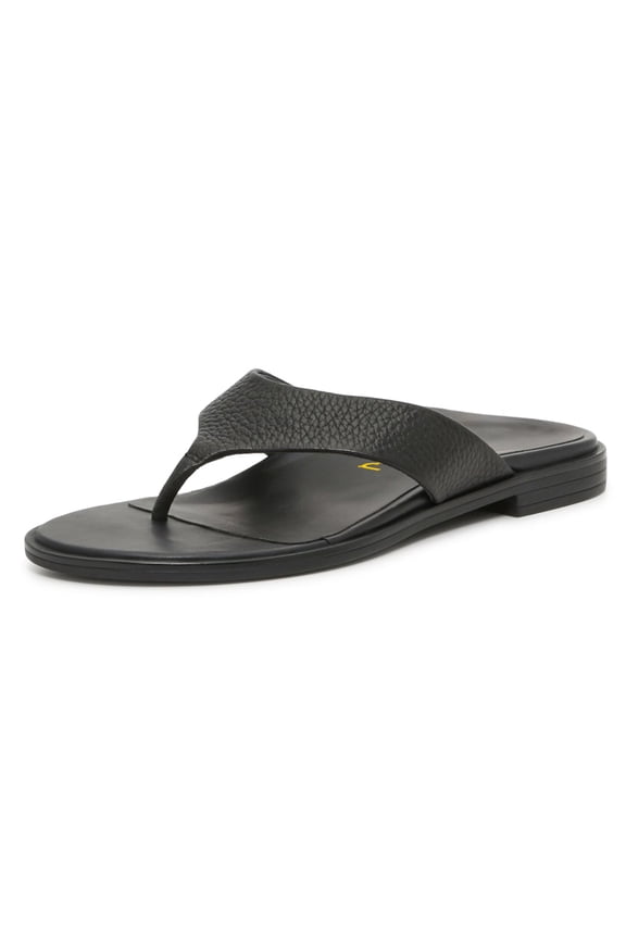 Women Simple Slide Flip Flops Thong Sandals T-Strap Flat Slip On Slippers Casual Comfort Vacation Summer Day Outfit Shoes Size 5 Black