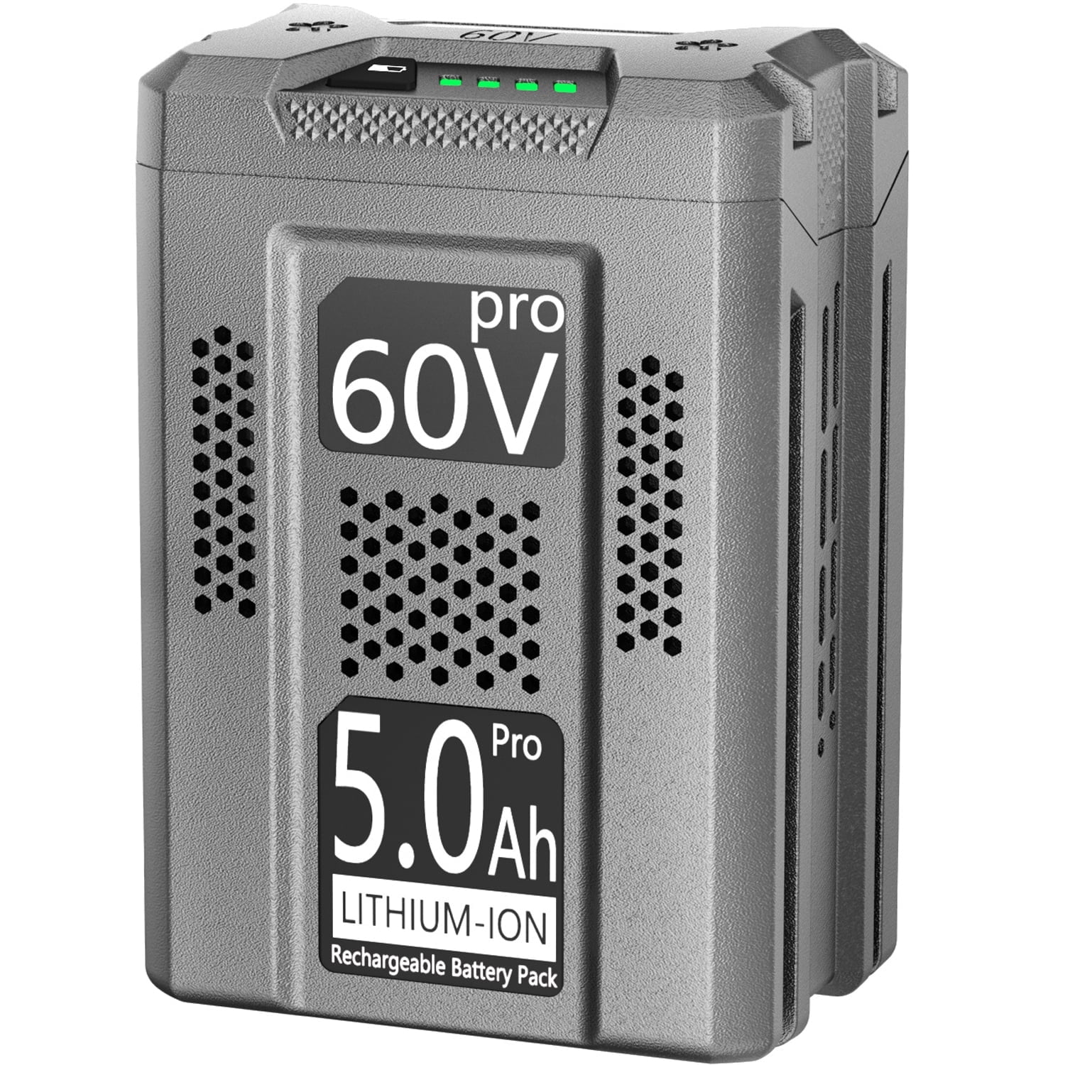 FSKE 5.0AH Replacement for Greenworks 60V Battery, Fit for 75+ Green Works 60V Tools & Greenworks Battery LB60A03 LB60A02 LB60A00