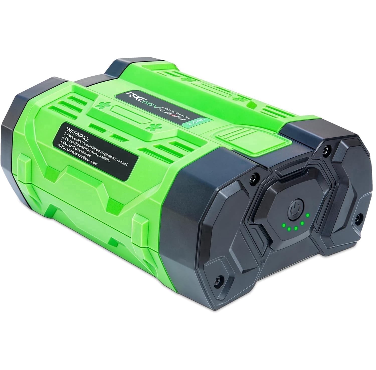 FSKE Battery Replacement for EGO 56V 2.5Ah Batteries Compatible with BA1400T BA2800 BA4200T BA5600T Lightweight and Easy to Carry and Charging