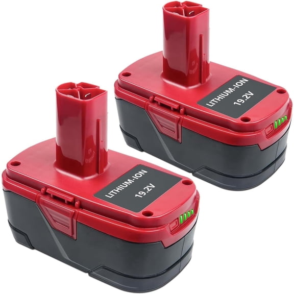 FSKE C3 Battery Replacement for Craftsman 19.2V Battery 6000mah 2 Packs