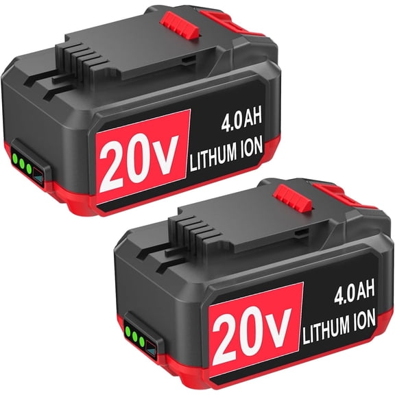 FSKE 2Packs 4.0Ah Replacement for Bauer 20V Battery Capacity Lithium-Ion Batteries