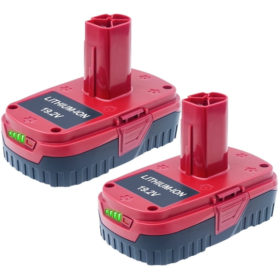 FSKE Replacement for Craftsman 19.2V Battery Lithium ion C3 11375 11376 130279005 1323903 130211004 130279003 130279017 Tools 3500mah 2 Packs