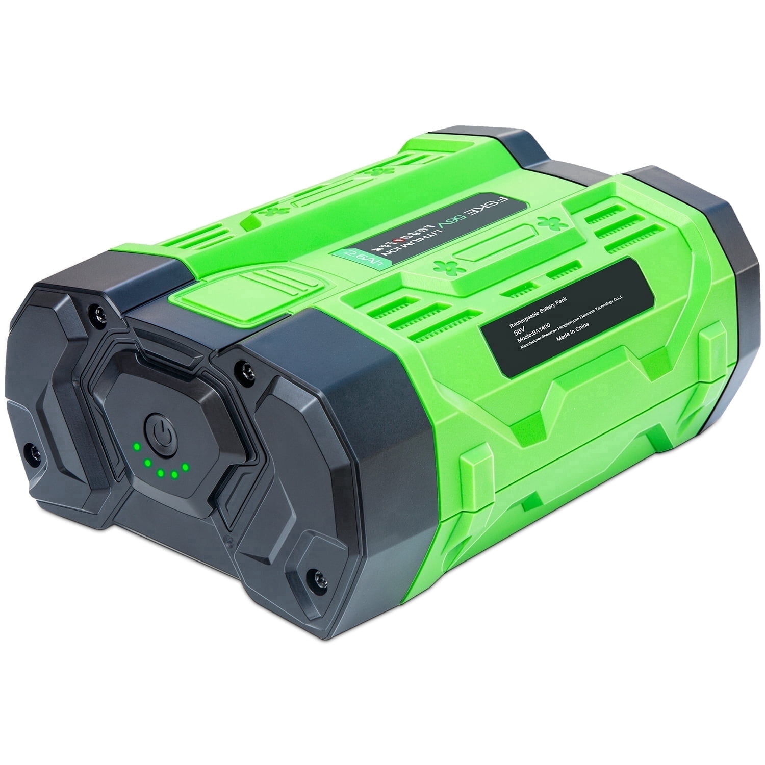 FSKE Replacement for EGO 56V Battery BA1400 BA2800, 56 Volt 2.6Ah Batteries Lighter Than 5AH (Easy to Carry, and not Tiring)