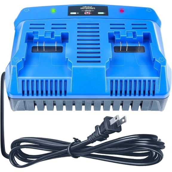 FSKE Fast Charging Replacement for Kobalt 24v Dual Battery Charger Dual Port KDPC 124-03 KRC 2404 KRC 2445-03