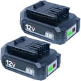 thumbnail image 1 of FSKE Replacement for Skil 12V Battery 3.0Ah Fit for Skil 12V Cordless Power Tools 2 Packs, 1 of 7