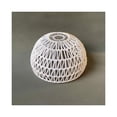thumbnail image 1 of FSLiving 1-Pack Hand Knitting Paper String Replacement Shades for Table Lamp Chandelier Pendant Light Pumpkin Lamps Vintage Bulb Guard Hanging Ceiling Dome DIY Light Shade Decorative PJ0662-DZ, 1 of 6