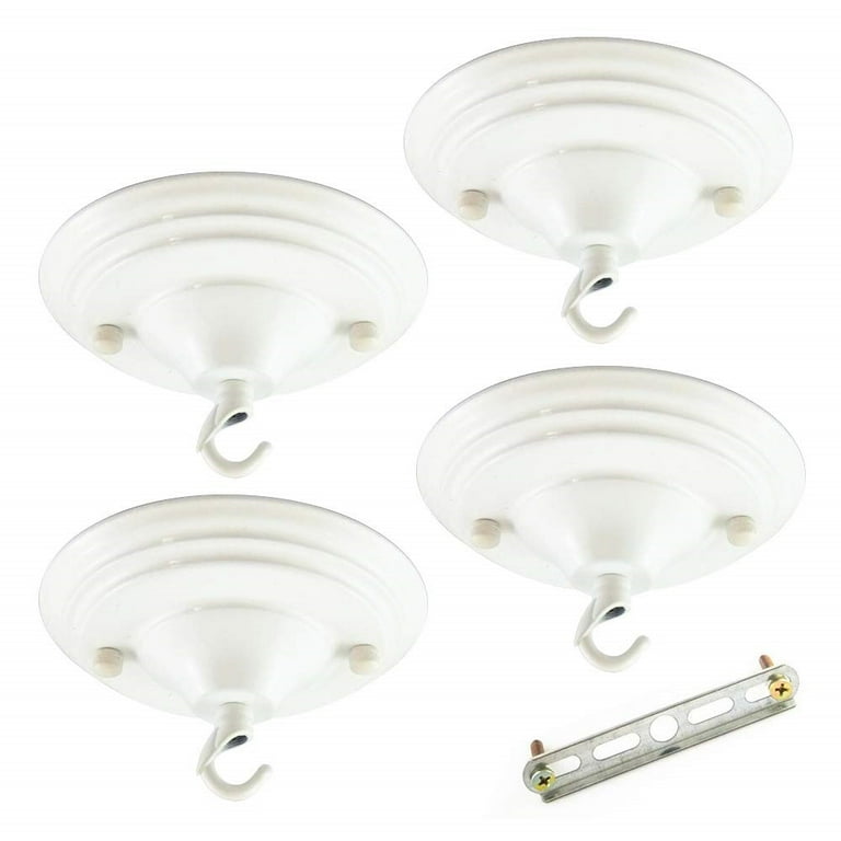 White metal ceiling rose 2025