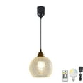 FSLiving Battery Rechargeable Operated Pendant Light with Remote,Modern