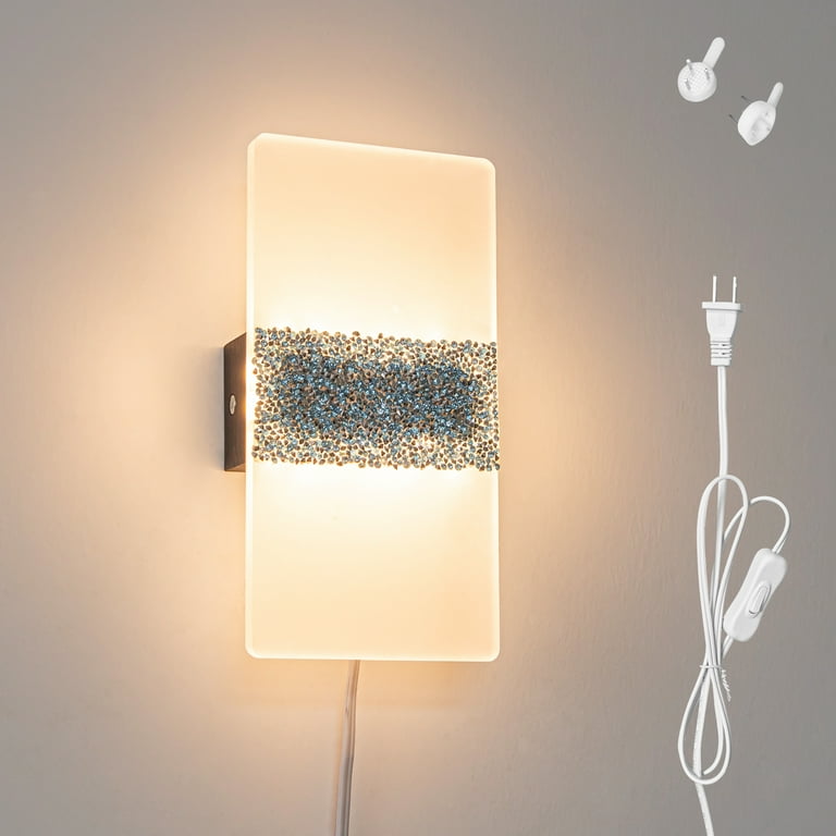 Acrylic sconce deals