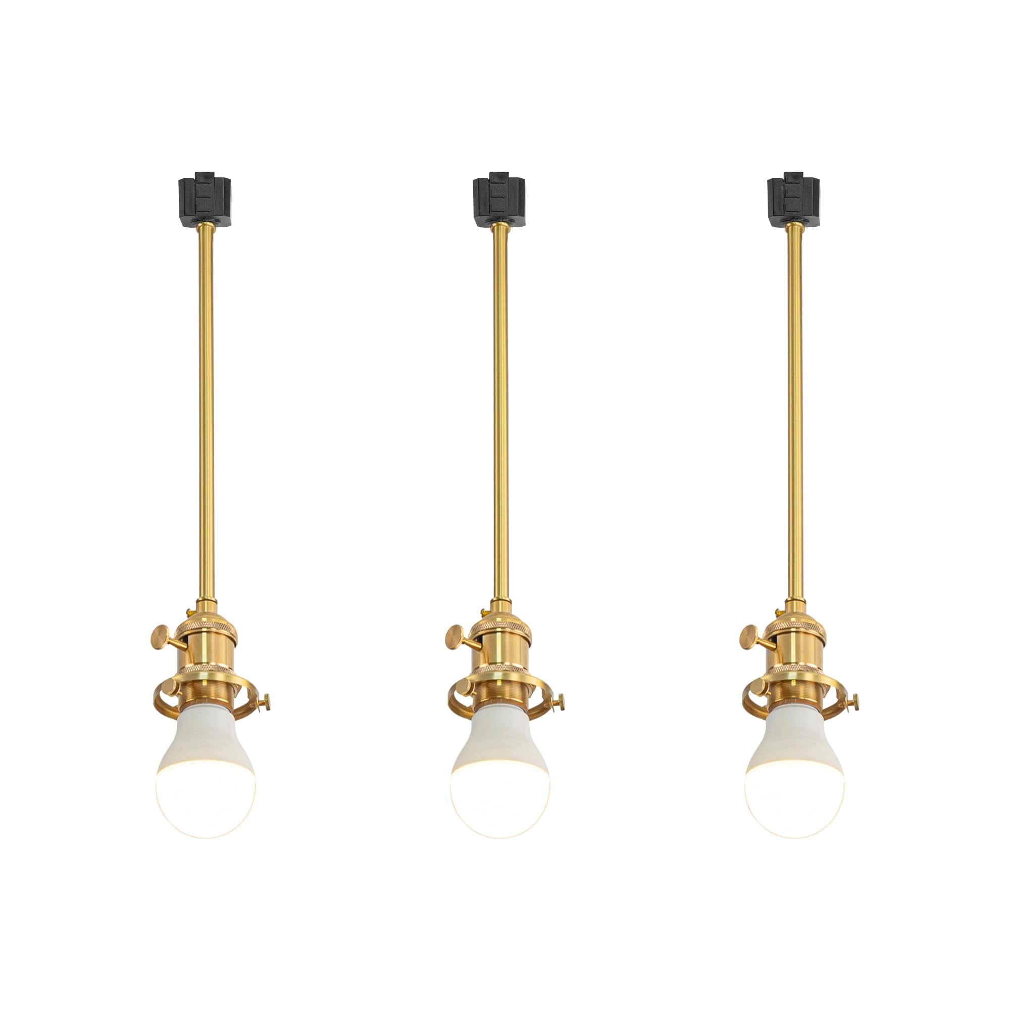 FSLiving Halo Track Lighting Pendants, Dimmable H-Type Track Mount ...