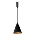 thumbnail image 1 of FSLiving J-Type Industrial Track Light, Juno Track Pendant Lighting Fixtures, Vintage Creative Ceiling Light Fixtures, Black Retro Chandelier, Track Mount for Dining Room, Bedroom, Kitchen(1 Pack), 1 of 8