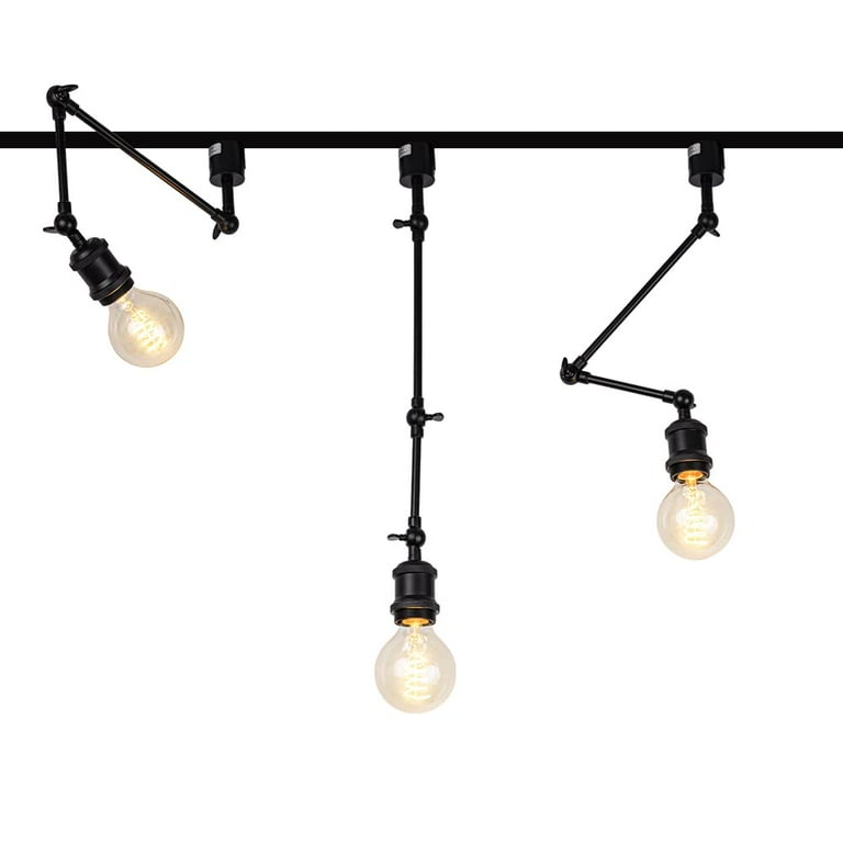 Swing arm track lighting clearance