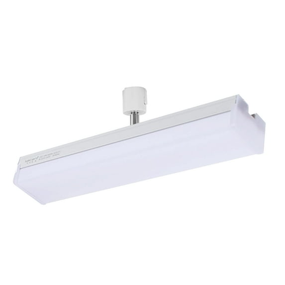 FSLiving LED Astigmatism Lighting Shop Light Ceiling Fixture LED Track Lighting Kit Energy Save LED Light Bar Track Lighting Adjustable H-Type LED Base Light for Garage Workbench - 1 Pack