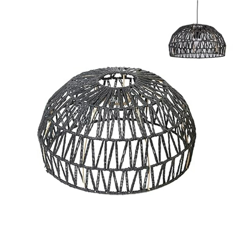 Black paper lamp shades hot sale