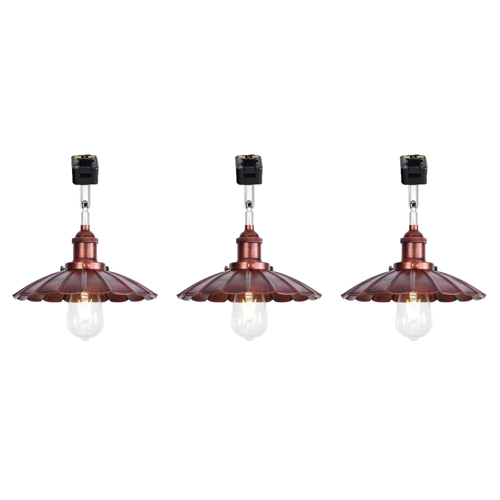 FSLiving Retro Vintage Design Adjusted Angle J-Type Track Head Lighting ...