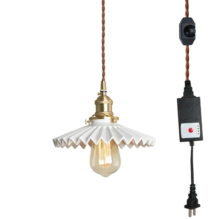 Gold plug sale in pendant light