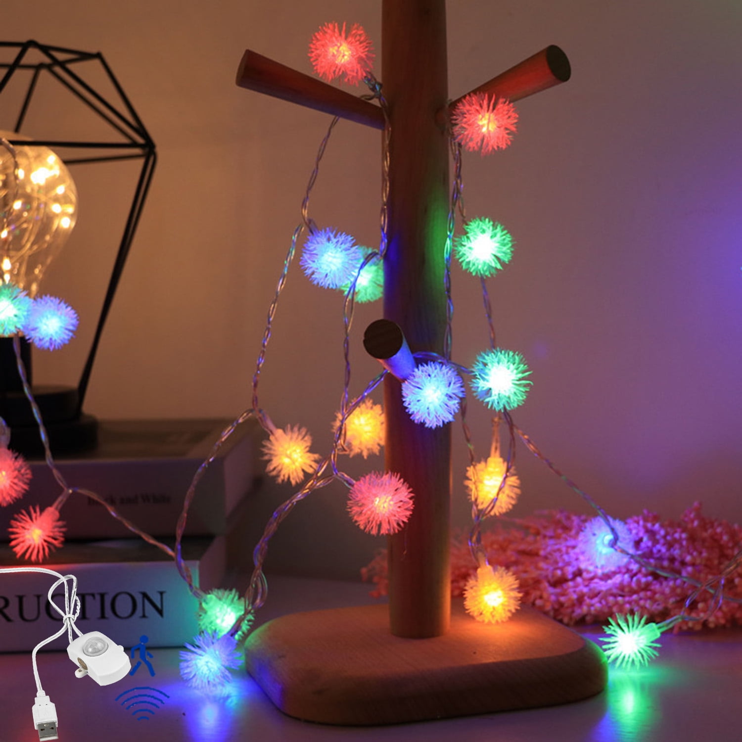 FSLiving String Lights,Waterproof Fairy Light For Christmas Party