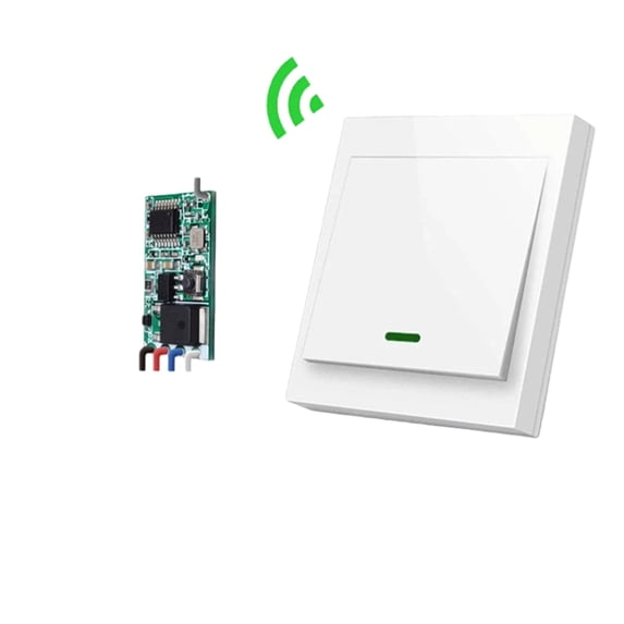 Small R Remote Device FSLiving Ultra-Small Thin Wireless Remote Control Switch, DC3.6-24V ...