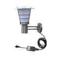 thumbnail image 1 of FSLiving White PMMA Upward Wall Lamp with Auto Timer IP54 with UL Waterproof Plug-in Cord Terrace Light Industrial Barn Sconce Terrace Lights for Outdoor/Indoor Wall Light - 1 Light, 1 of 7