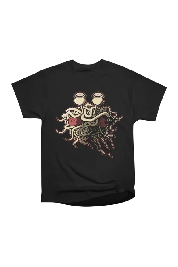 FSM Flying Spaghetti Monster T-Shirt Tee Gift For Him Merch For Her Apparel For Friend