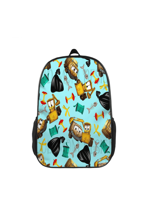FSMYJJZY Backpack, Stinky and Dirty Printed Durable Polyester Backpack with Side Pockets for School, Travel & Daily Outdoor Use