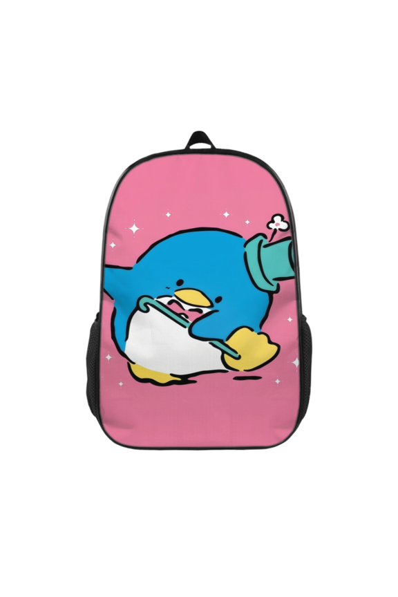 FSMYJJZY Backpack, Tuxedo Sam Printed Durable Polyester Backpack with Side Pockets for School, Travel & Daily Outdoor Use